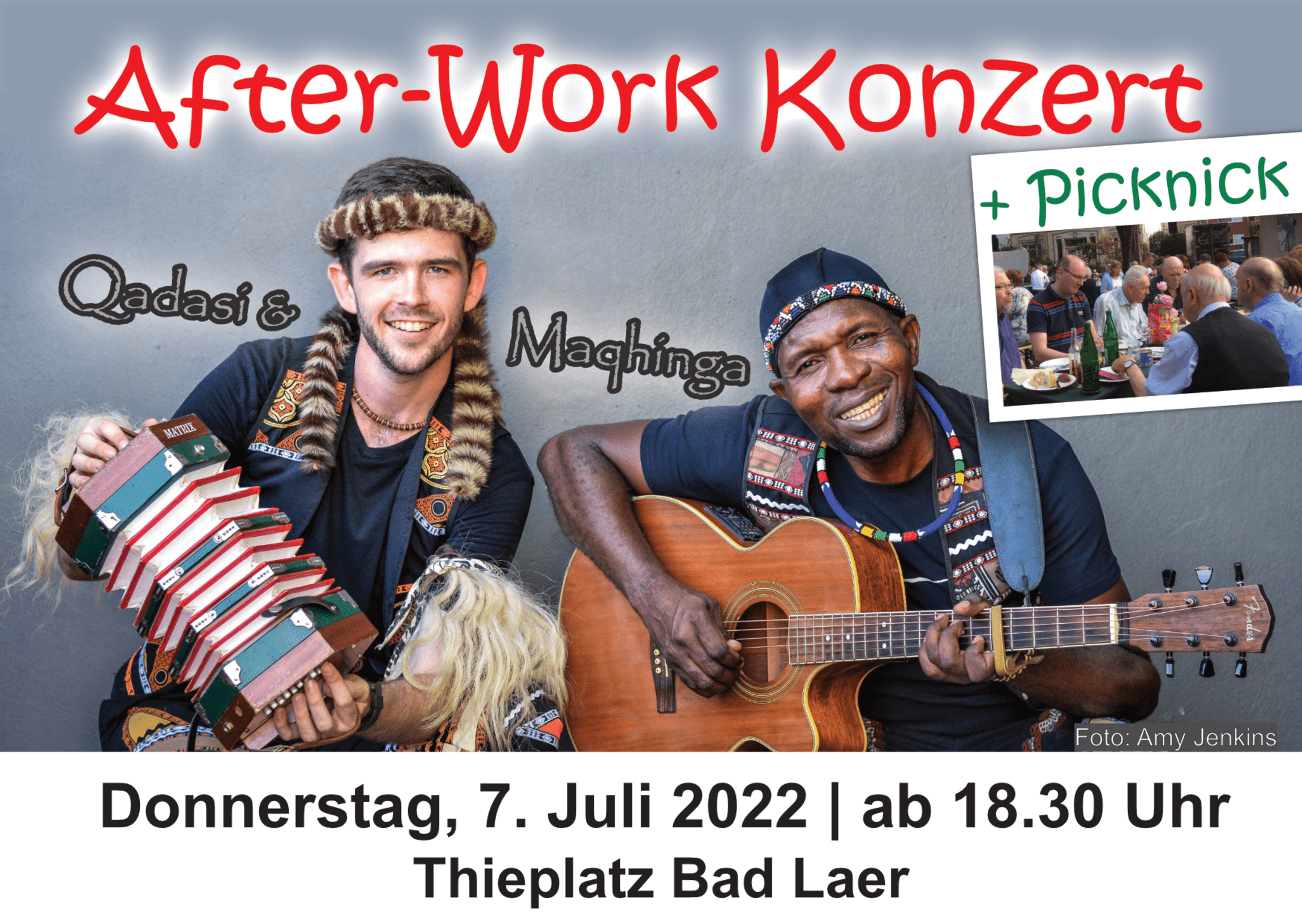 After-Work-Konzert und Picknick